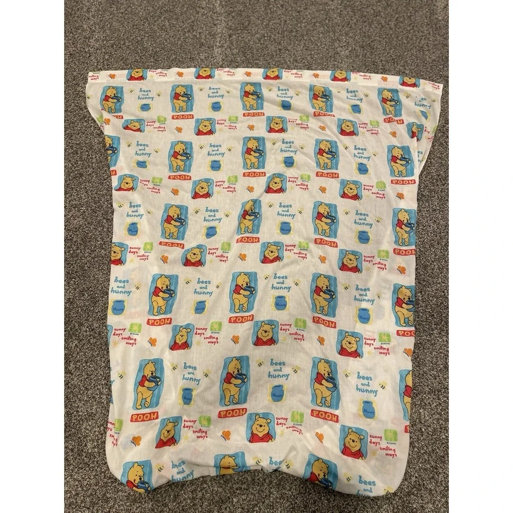 Vintage Winnie the Pooh Crib ToddlerSheet Set 2 Piece Sunny Days Bees And Honey